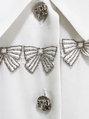 ishicoro ribbon blouse